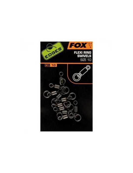 Émerillon Fox Edges Flexi Ring Swivel 7x10 – natusport
