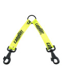 Accouple Chien Canihunt Hunter 2 Chiens Sangle Plate Jaune 2.5x0.2x25 – natusport