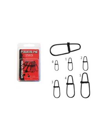 Émerillon Agrafe Powerline Grande Ouverture N°3 (x9) – natusport