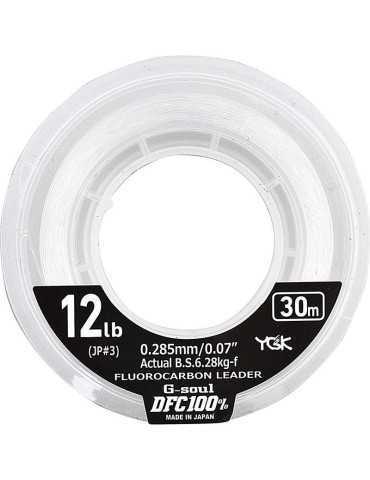 Fil Fluorocarbone YGK G-Soul DFC 12 lb 30m – natusport