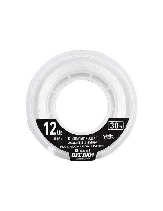 Fil Fluorocarbone YGK G-Soul DFC 12 lb 30m – natusport