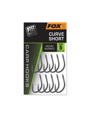 Hameçons Fox Curve Shank Short Taille 6