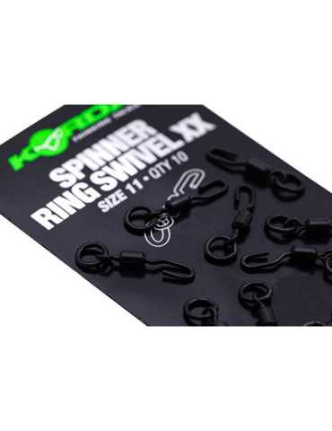 Émerillon Korda Spinner Ring Swivel Taille 11 – natusport