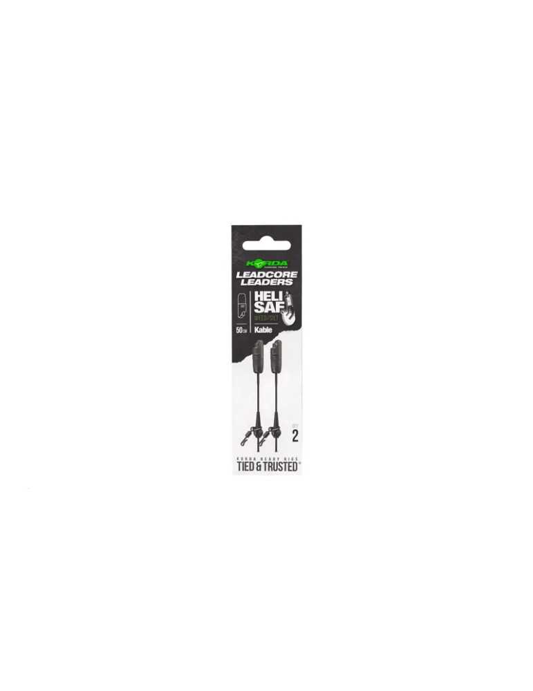 Leadcore Korda Leader Heli-Safe Weed/Silt – natusport