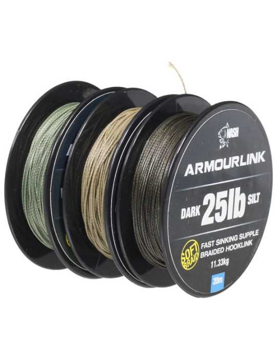 Nash Armourlink 25lb 20m Silt