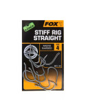 Hameçon Fox Edges Stiff Rig Straight Taille 5 (x10)