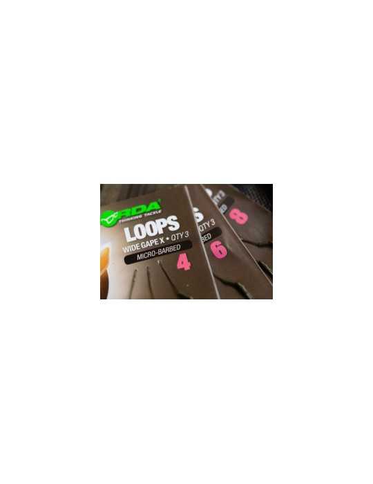 Montage Korda Loop Rigs Wide Gape Taille 4 – natusport