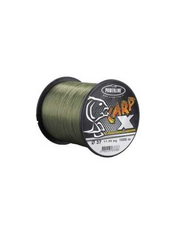 Fil Nylon Powerline CarpX Kaki 1200 m 31/100 – natusport