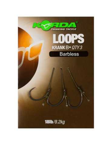 Montage Korda Loop Rigs Krank Taille 4 – natusport