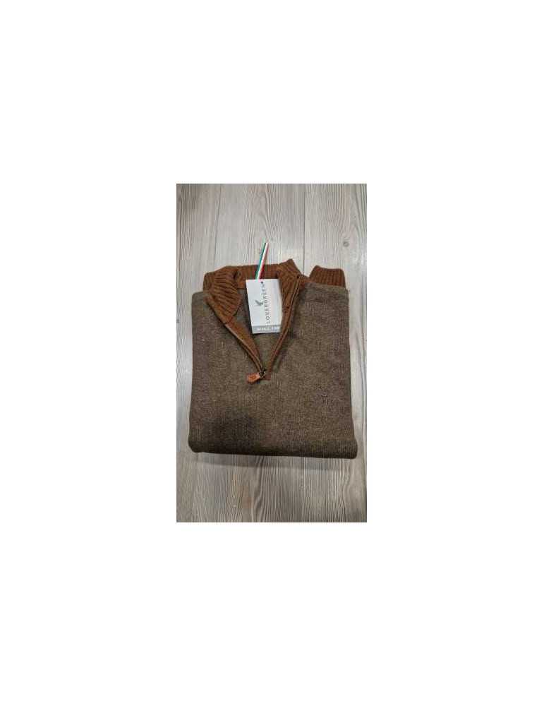 Pull Lovergreen Lambswool Cacao Taille XL – natusport