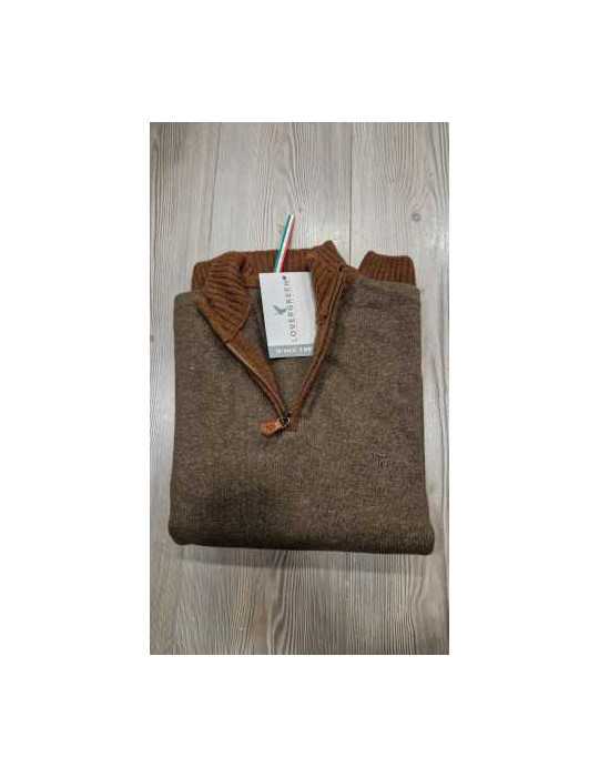 Pull Lovergreen Lambswool Cacao Taille XL – natusport