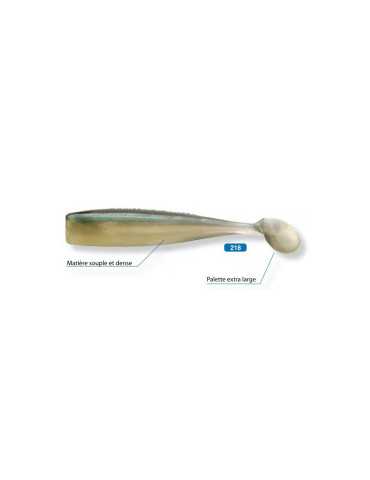 Leurre Souple Lunker City Shaker 4,5" - 3 coloris | Natusport
