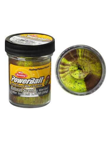 Pate a Truite Berkley PowerBait Trout Bait Fruit Kiwi Cool Glitter | N – natusport