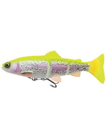 Leurre Souple Savage Gear 4D Line Thru Trout 15cm Rainbow – natusport