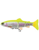 Leurre Souple Savage Gear 4D Line Thru Trout 15cm Rainbow – natusport
