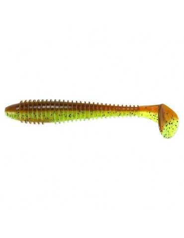 Leurre Souple Keitech Swing Impact Fat 3.3" Chartreuse Belly S09 | Nat – natusport