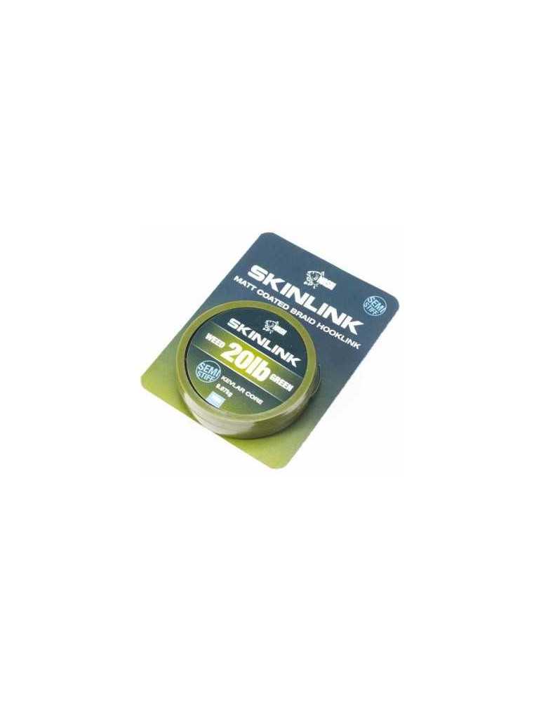 Tresse à Bas de Ligne Nash Skinlink Weed 35 lb 10 m – natusport