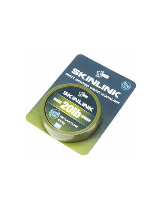 Tresse à Bas de Ligne Nash Skinlink Weed 35 lb 10 m – natusport