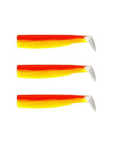 Leurre Souple Fiiish Black Minnow Corps 9cm n°2 Orange/Jaune | Natuspo – natusport