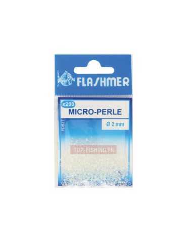 Perle Flashmer Micro Perle 2 mm Crystal – natusport