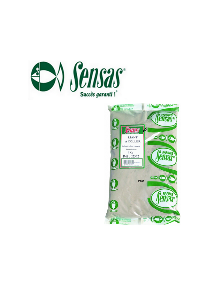 Amorce Sensas Liant à Coller Gris 1 kg – natusport