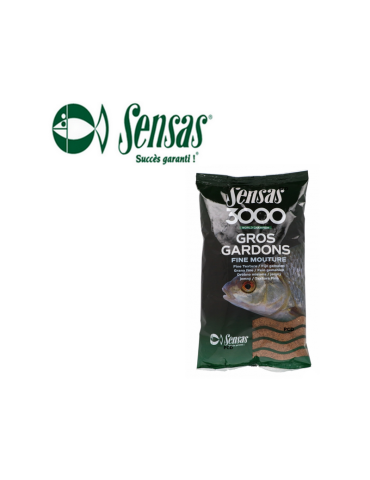 Amorce Sensas 3000 Gardons Fines Moutures – natusport