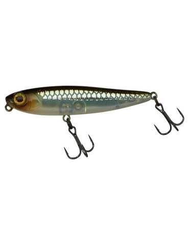 Leurre Dur Illex Chubby Pencil 55 HS Ghost Minnow