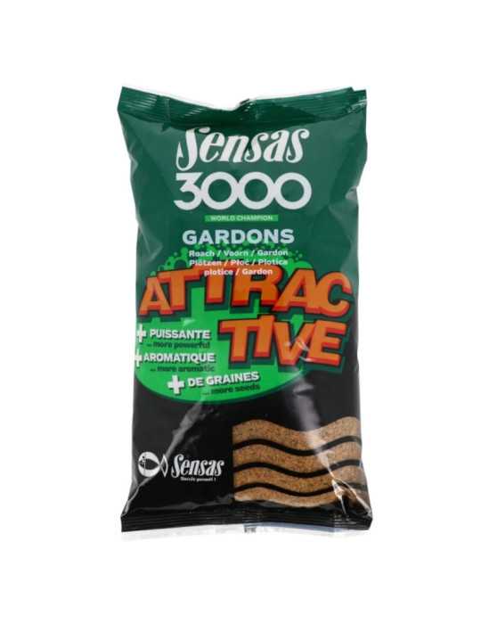 Amorce Sensas 3000 Attractive Gardon 1kg – natusport