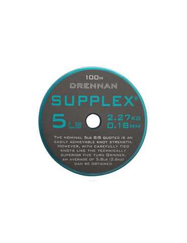 Fil Drennan Supplex 50m 2.0lb 0.107mm – natusport