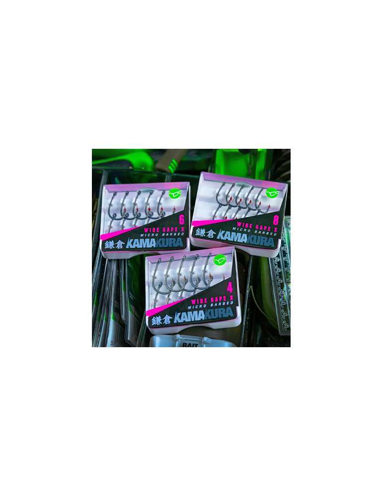 Hameçon Korda Kamakura Wide Gape X Taille 6 – natusport