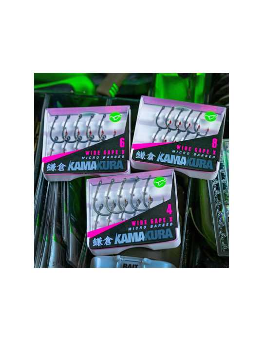 Hameçon Korda Kamakura Wide Gape X Taille 6 – natusport