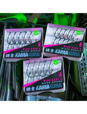 Hameçon Korda Kamakura Wide Gape X Taille 8 – natusport