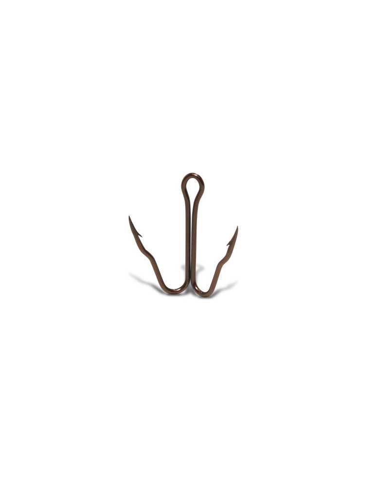 Hameçon Double VMC Ryder 9900BZ Bronze N°24 (x10) – natusport