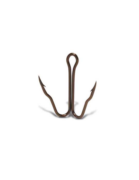 Hameçon Double VMC Ryder 9900BZ Bronze N°24 (x10) – natusport