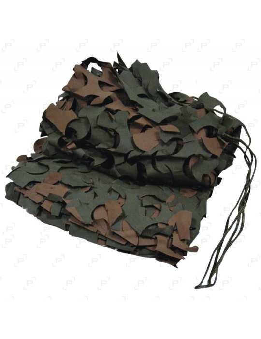 Filet de Camouflage Januel 3x1,4 m Marron/Vert – natusport