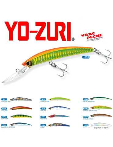 Leurre Dur Yo-Zuri Crystal Minnow DD 110 HAJ – natusport