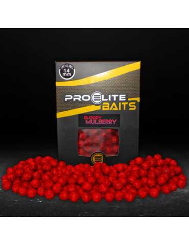 Bouillette Pro Elite Baits Gold Bloody Mulberry 14 mm 1 kg – natusport