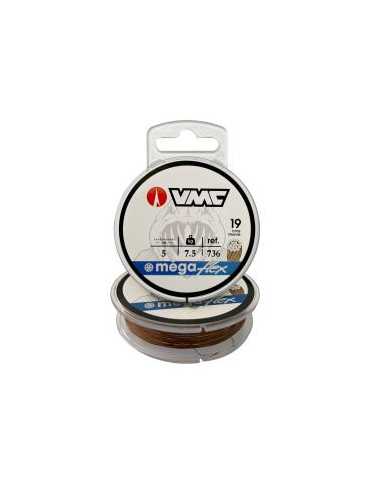 Bas de Ligne Acier Cannelle MegaFlex C736 Bobine 5m 3.5kg