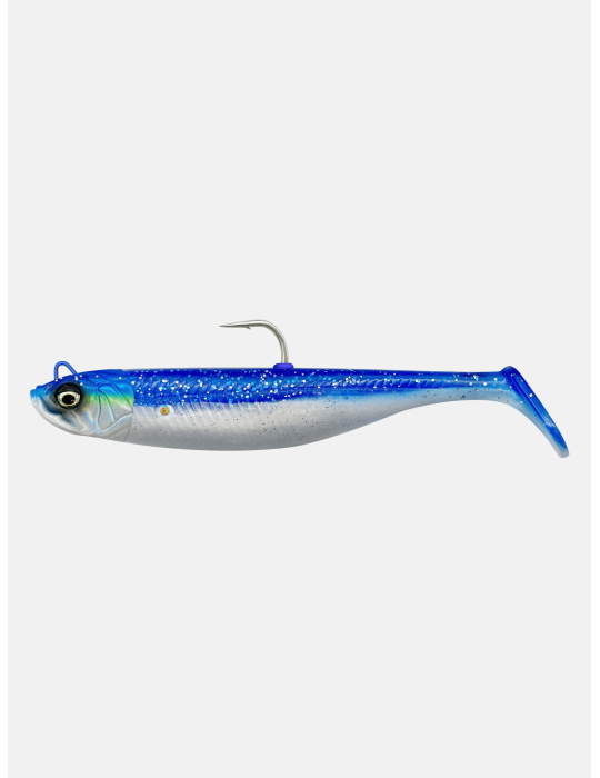 Leurre Souple Savage Gear Savage Minnow 10 cm 20 g Blue Pearl Silver | – natusport