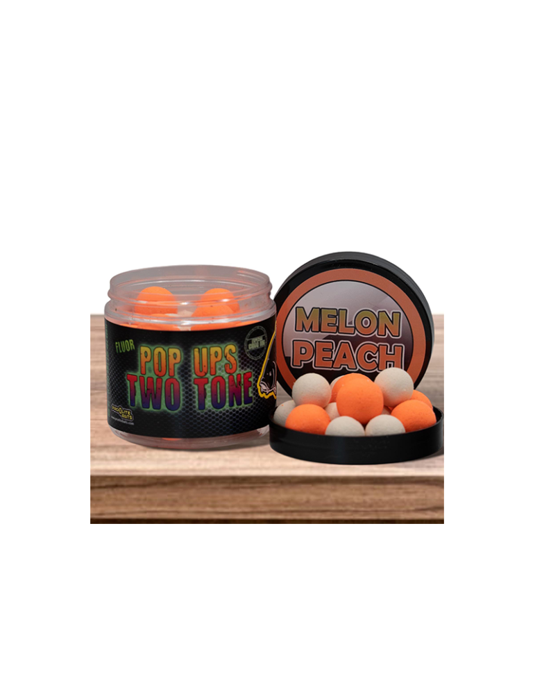 Bouillette Flottante Pro Elite Baits Fluor Pop Up Melon Peach 14mm | N – natusport