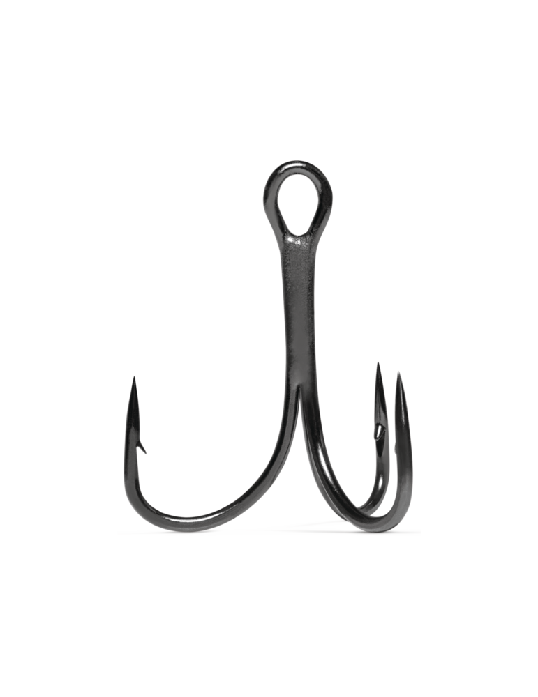 Hameçon Triple VMC 7552 Inline/Hypercut Light N°10 Black Nickel (x8)