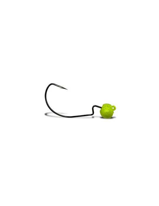 Tête Plombée VMC Rugby Jig 3,5g Hameçon 2/0 Black Nickel – Natusport