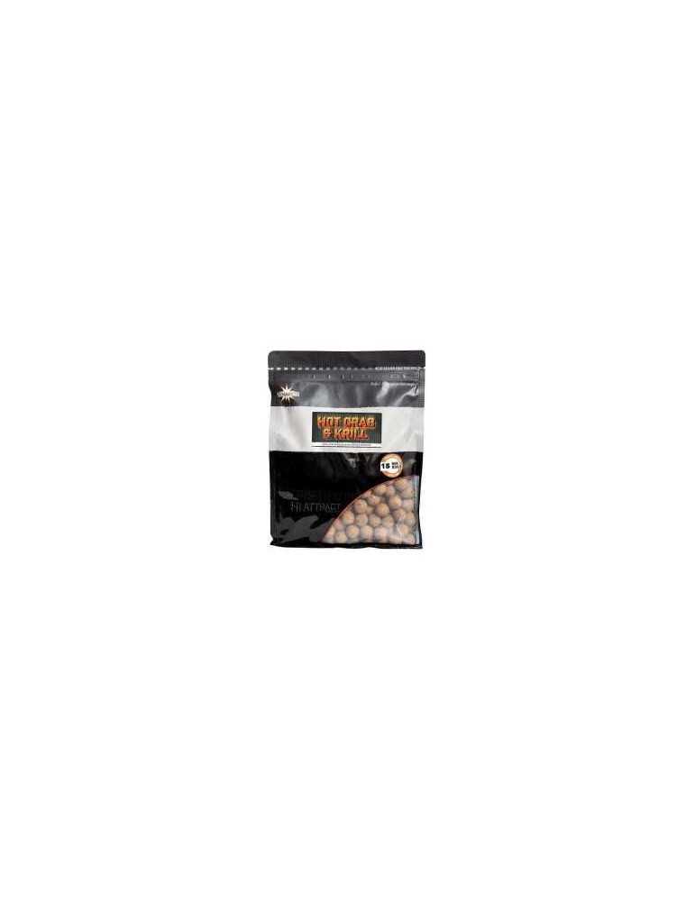 Bouillettes Dynamite Baits Hot Crab & Krill 15 mm 1 kg – natusport