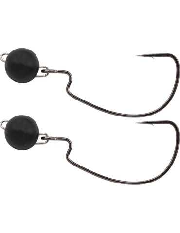 Tête Plombée Spro Rigged Bottom Jig Black 5 g Hameçon n°2/0 | Natuspor – natusport