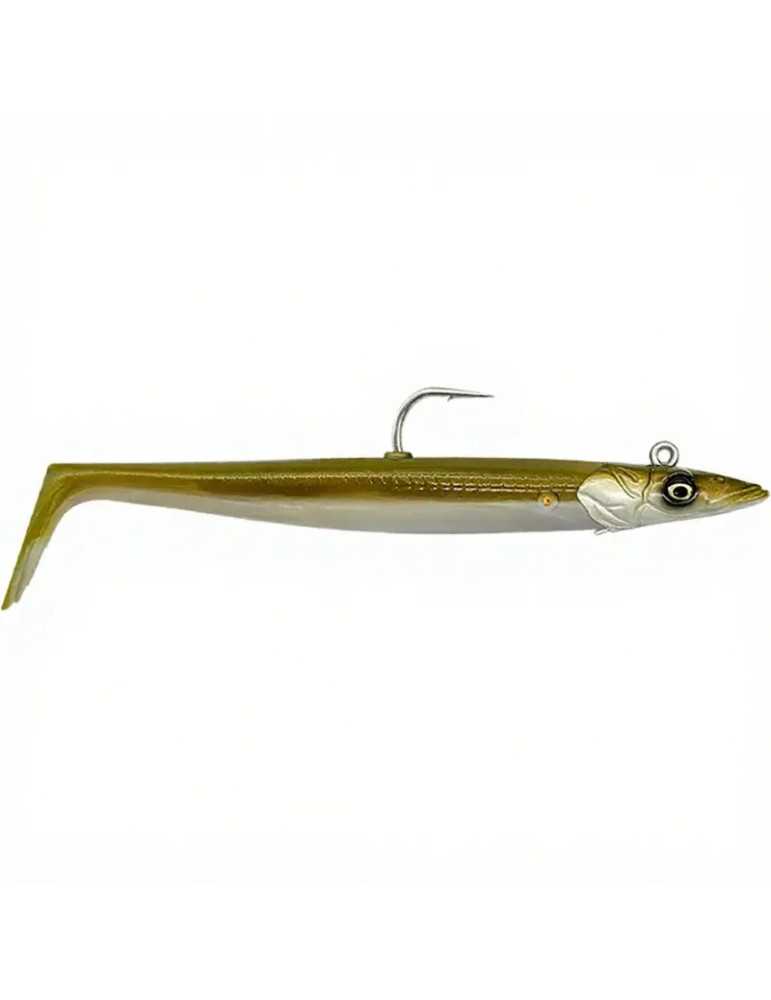 Leurre Souple Savage Gear Sandeel V2 15,5 cm 46 g Khaki – natusport