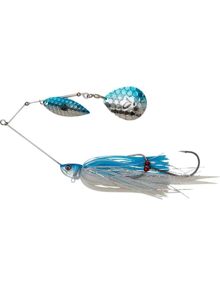 Spinnerbait Savage Gear Da'Bush 21g Blue Silver – natusport