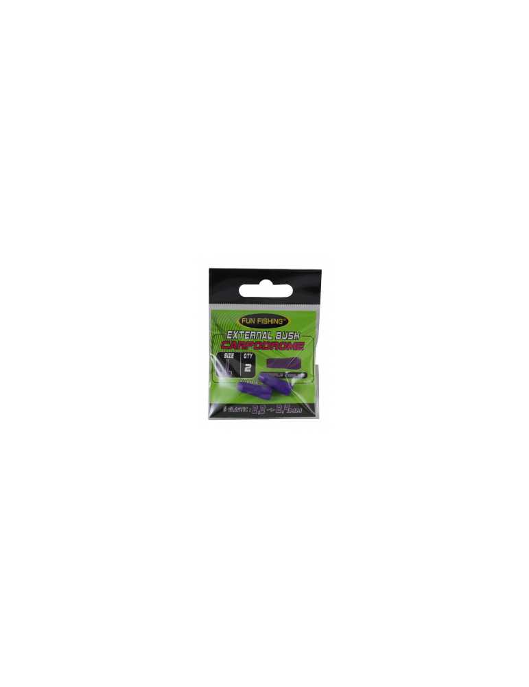 Tulipe Externe Élastique Fun Fishing L Violet – natusport