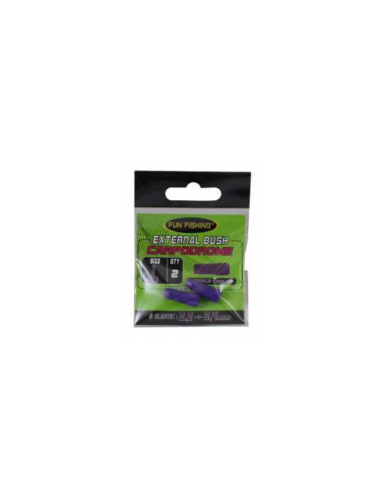Tulipe Externe Élastique Fun Fishing L Violet – natusport