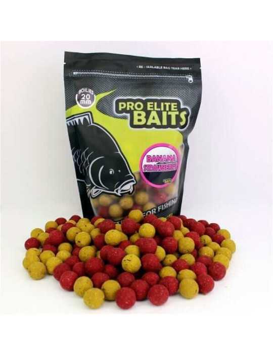 Bouillette Pro Elite Baits Banana Strawberry 20 mm – natusport