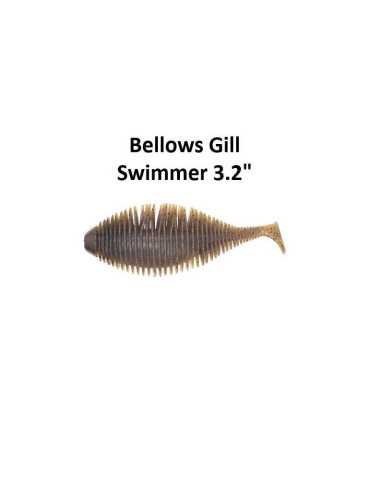 Leurre Souple Geecrack Belows Gill Swimmer 3.2" - 3 coloris | Natusport 2